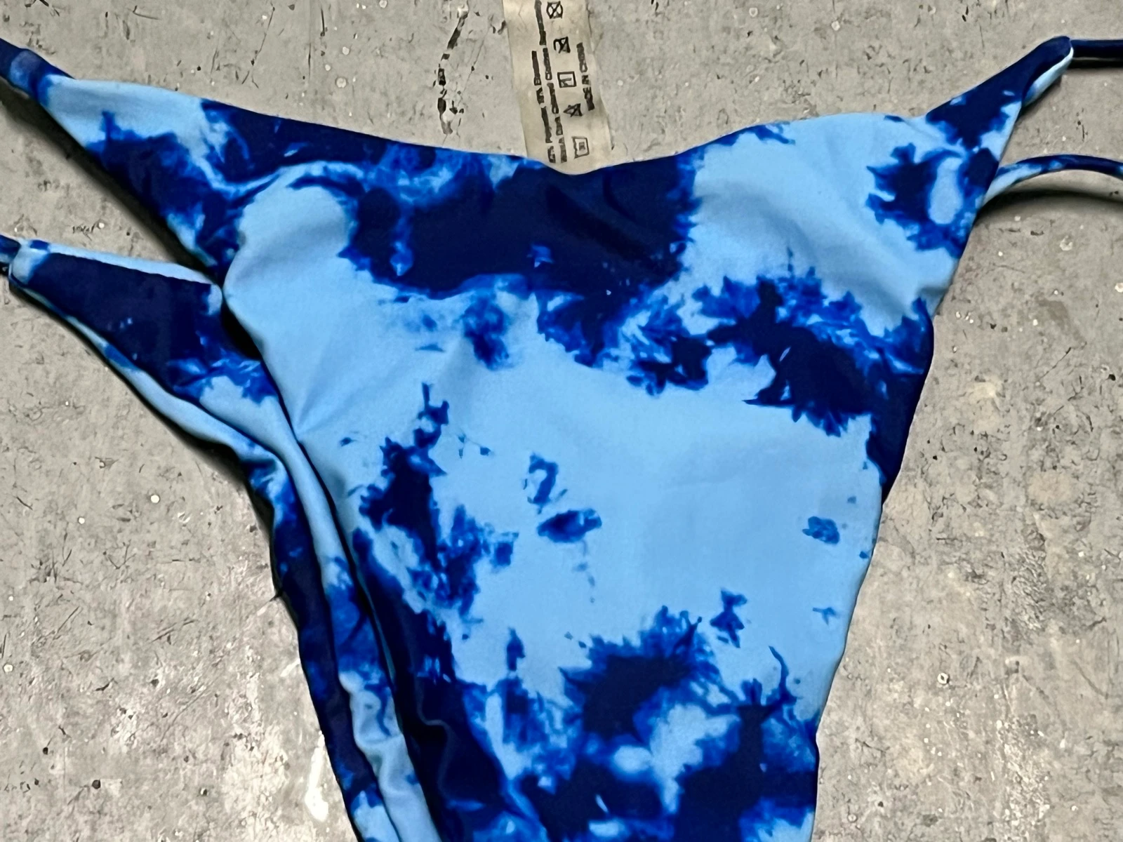 Two-tone blue bikini – photo 12